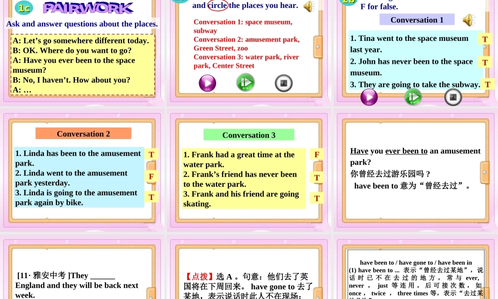 八年级下册Uint9SectionA-1