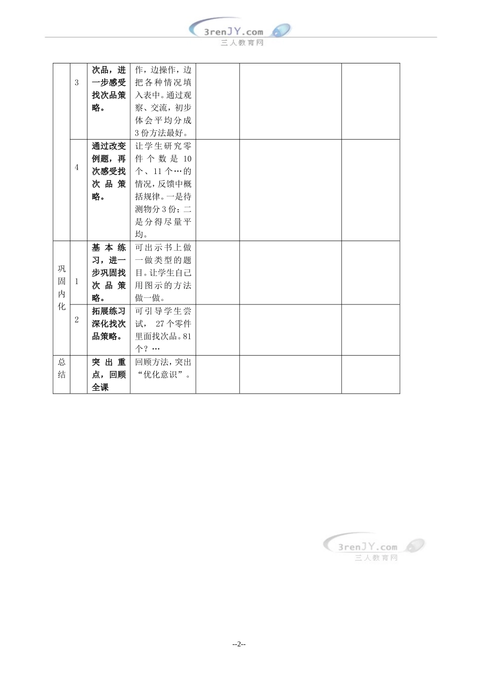 《找次品》教案设计1_第2页