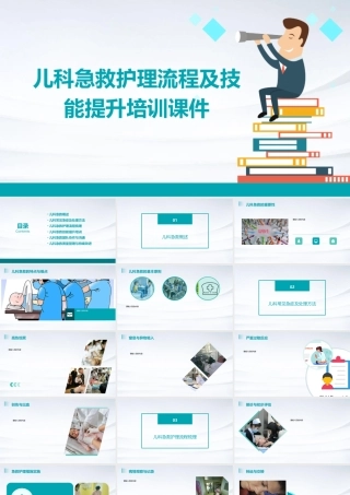 儿科急救护理流程及技能提升培训课件
