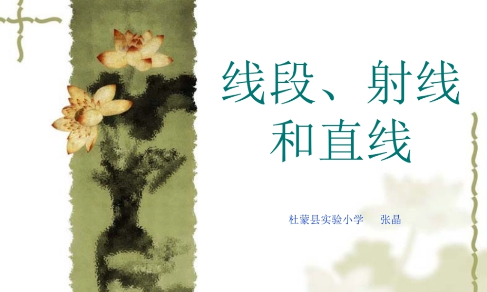 小学数学微课制作张晶