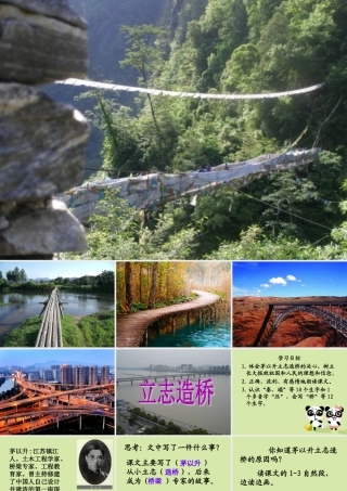 立志造桥课件