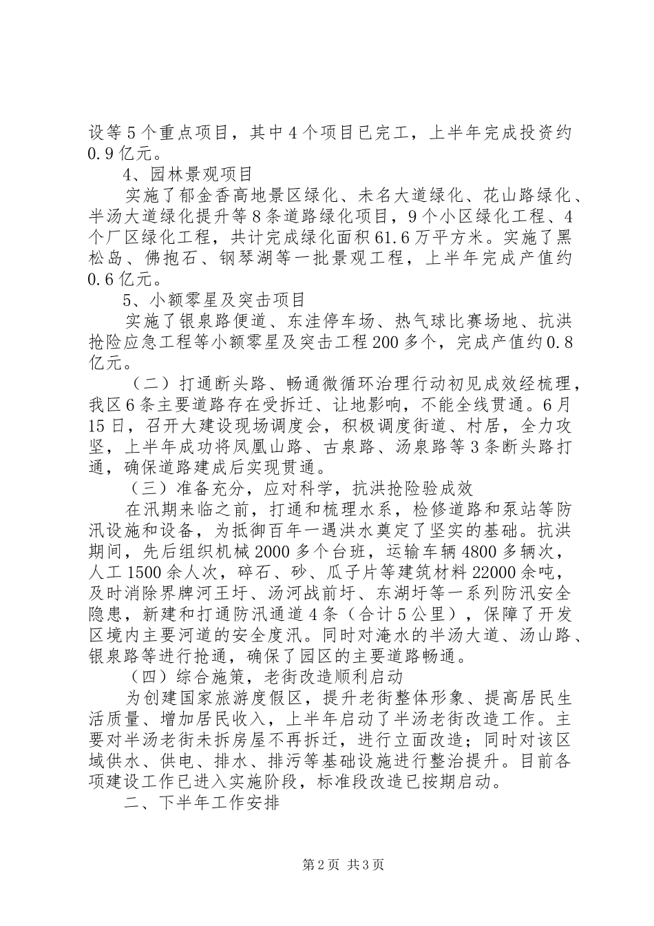 重点办XX年上半年总结及其重点工作安排最终(1)范文_第2页