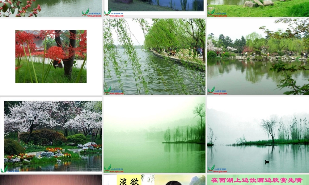 《饮湖上初晴后雨》课件 (2)