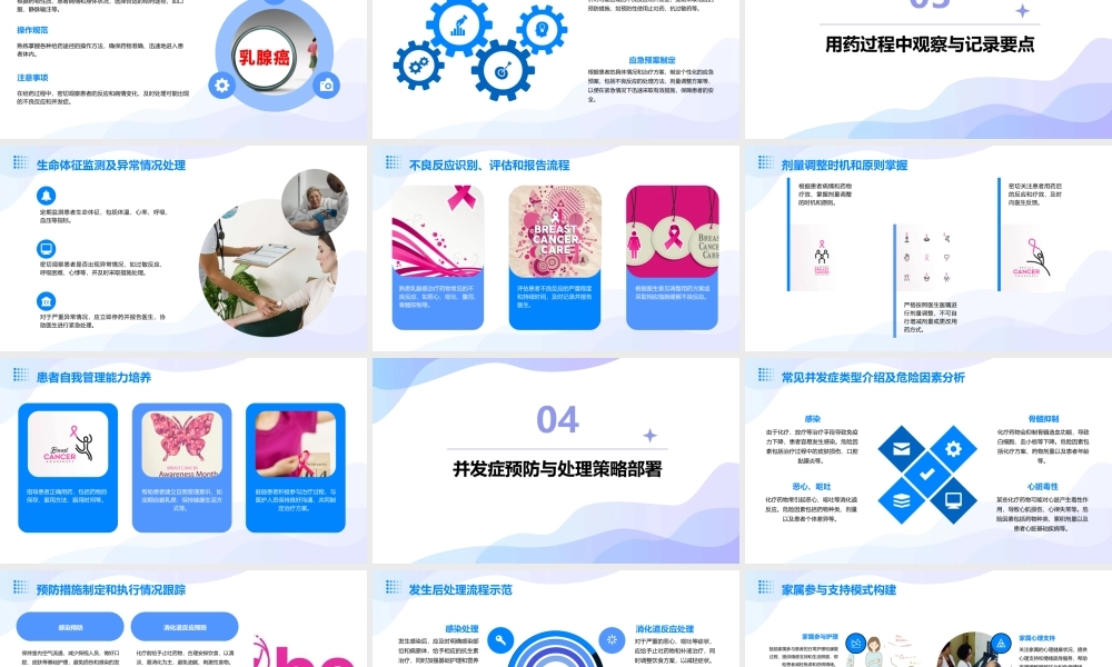 乳腺癌治疗药物的护理须知