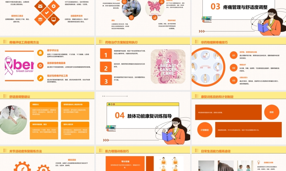 乳腺癌术后护理要点