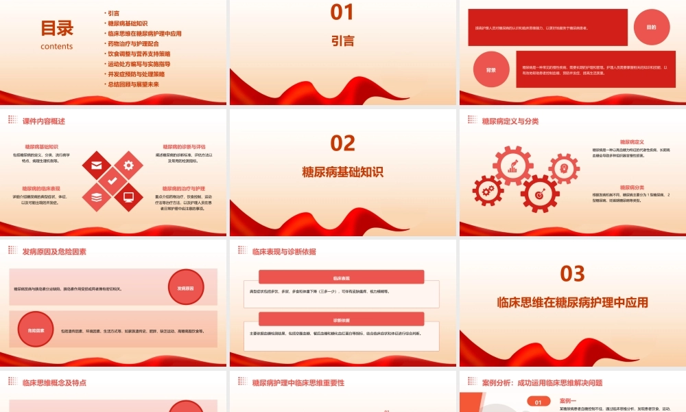 临床思维教学糖尿病护理课件