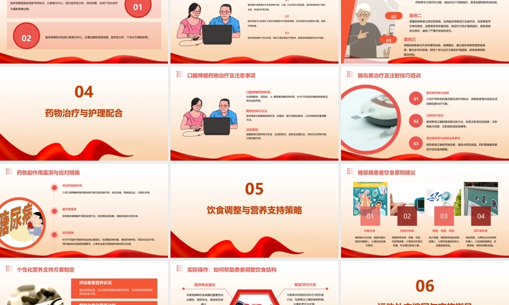 临床思维教学糖尿病护理课件