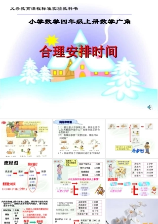 《合理利用时间》课件