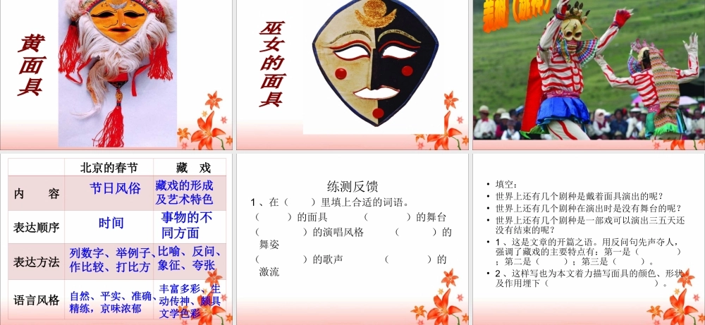 《藏戏》教学课件3
