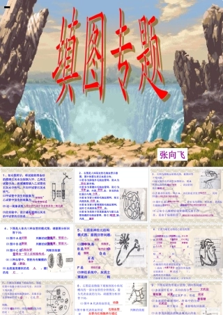 初二生物下册填图专题