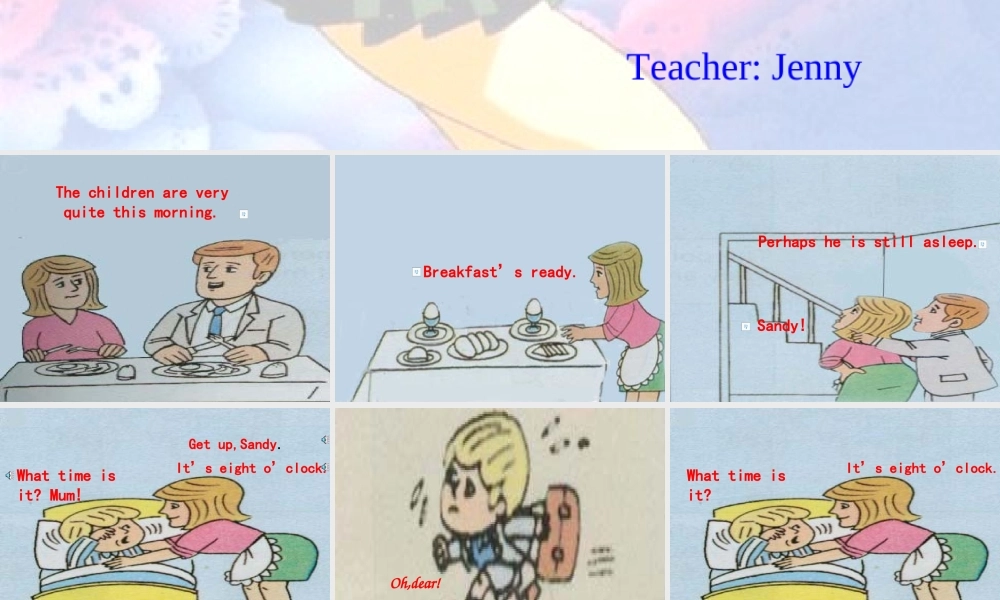 四年级英语Whattimeisit课件