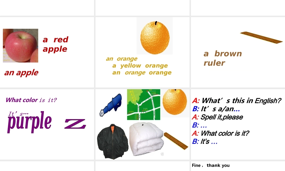 七年级上STARTER_UNIT1-3Revision