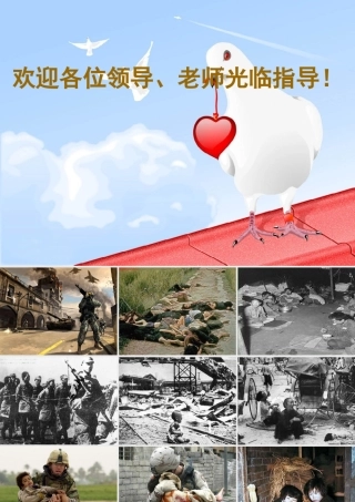 小学五年级下第5课我们爱和平_课件