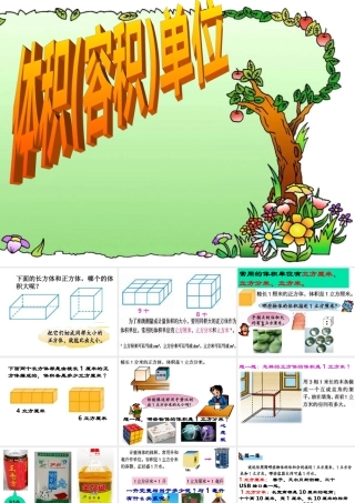 体积和容积单位