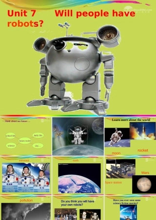 2013年秋八年级英语上册_Unit_7_Will_people_have_robots课件_(新版)人教新目标版