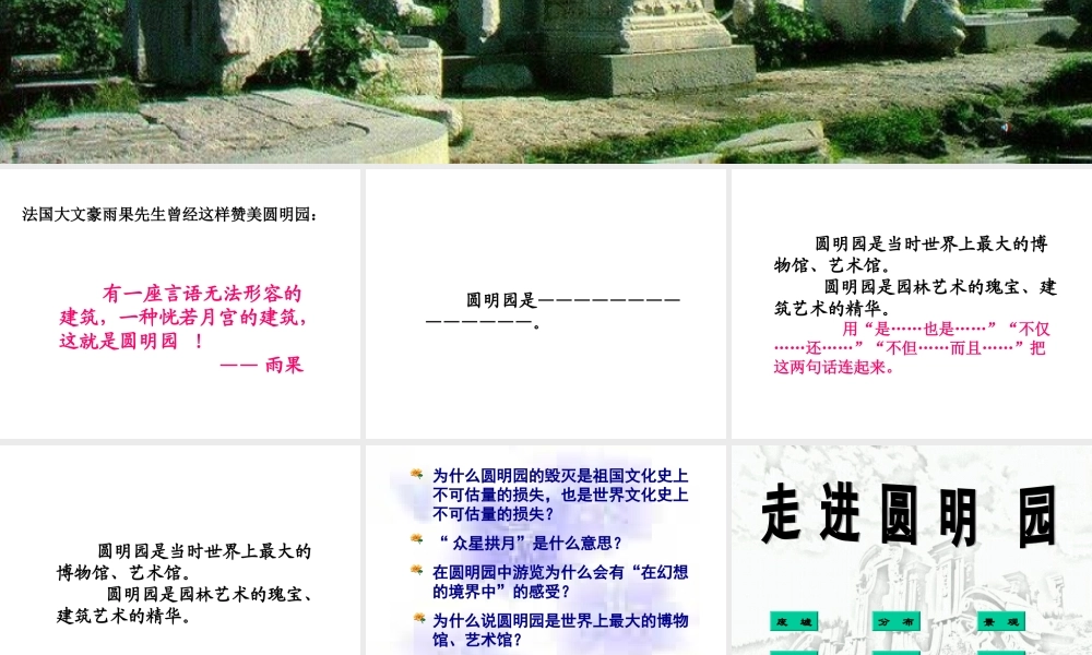 《圆明园的毁灭》 (2)
