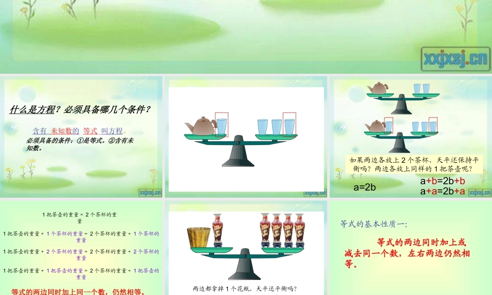 (五上)等式的性质_