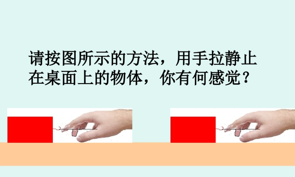 《摩擦力》课时1