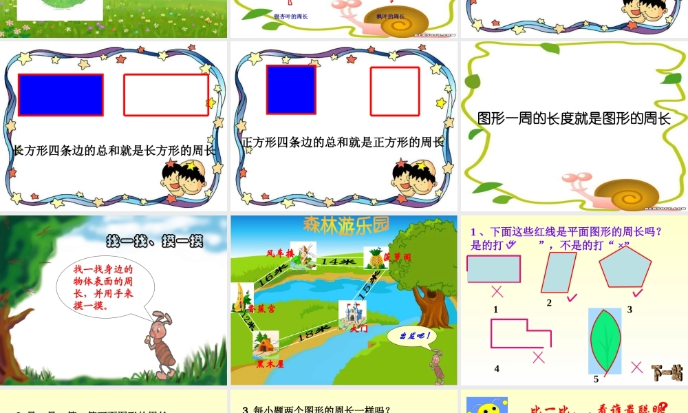 《什么是周长》课件08