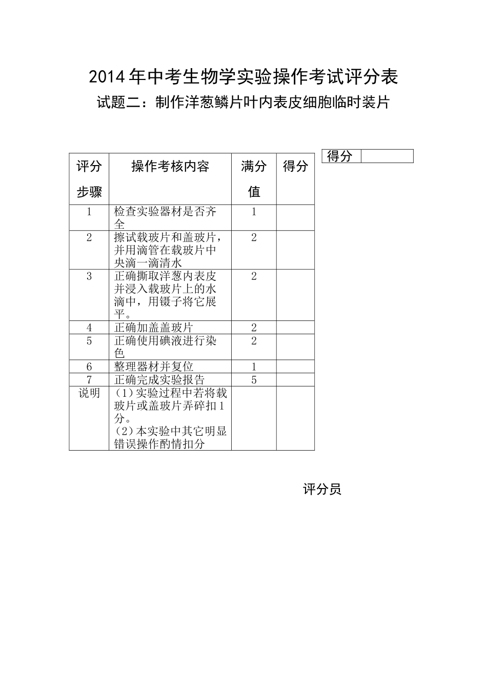 亳州市2014年理科实验加试生物试题_第3页