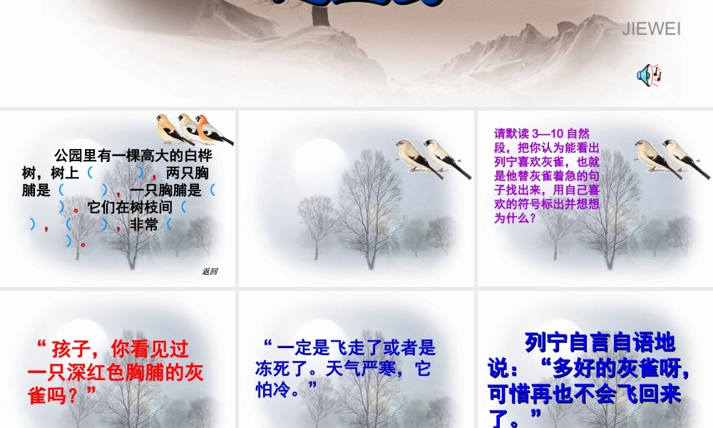 灰雀（赵卫勇）