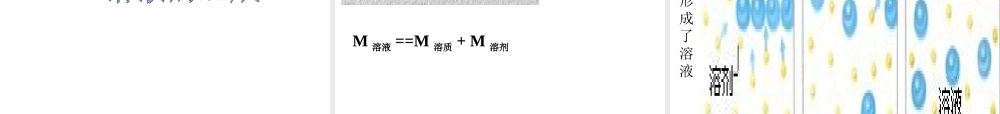 物质的溶解课件