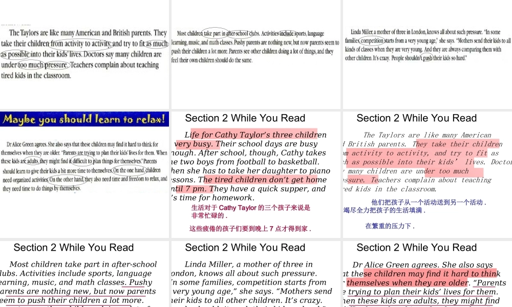 八年级英语下学期新目标Unit2period4课件 人教新目标版 课件