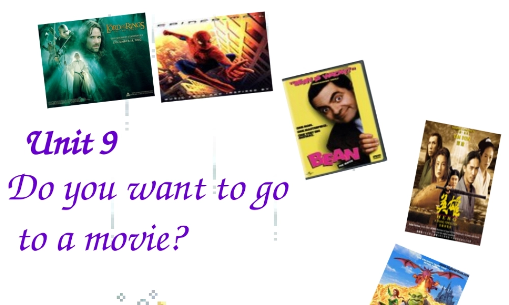 七年级英语Do you want to go to a movie 6课件新人教版 课件