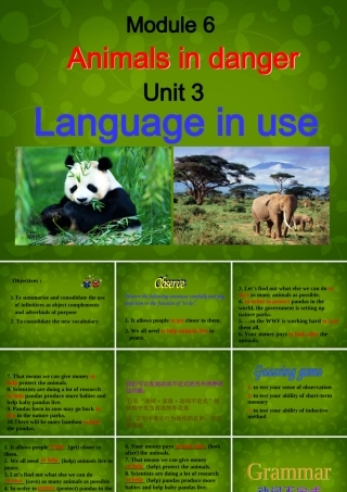 八年级英语上册 Module 6 Unit 3 Language in use课件 (新版)外研版 课件