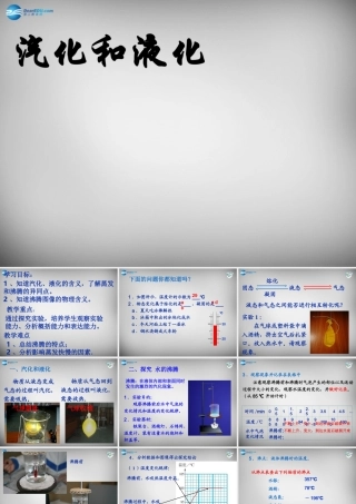 中学八年级物理上册 3.3 汽化和液化课件 (新版)新人教版 课件