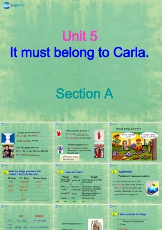 九年级英语全册 Unit 5 What are the shirts made of？(第1课时)课件 (新版)人教新目标版 课件