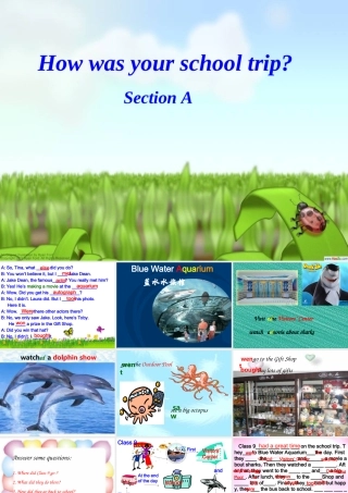 初二英语(Unit 8 How was your school trip)ppt课件(三) 八年级英语(Unit 8 How was your school trip)课件 八年级英语(Unit 8 How was your school trip)课件