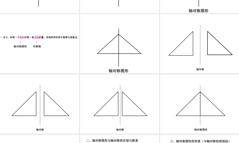 八年级数学12.1轴对称图形课件人教版 课件