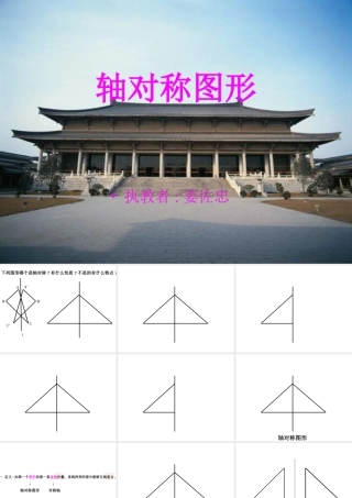 八年级数学12.1轴对称图形课件人教版 课件