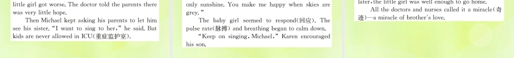 九年级英语全册 专题复习五 阅读理解习题课件 (新版)人教新目标版 课件
