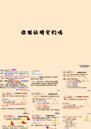 你能证明它们吗课件示例 北师大版 课件