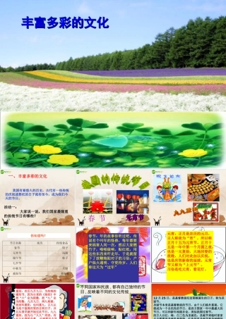 八年级政治上册(世界文化之旅)课件  人教新课标版 课件