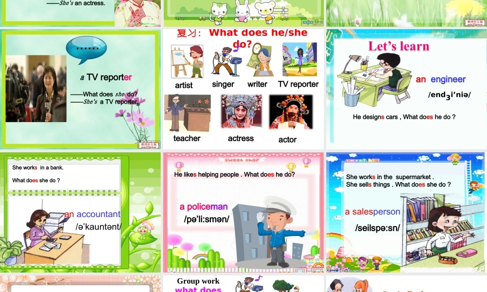 PEP版小学英语六年级上册第五单元B部分Let’s+learn课件[1]