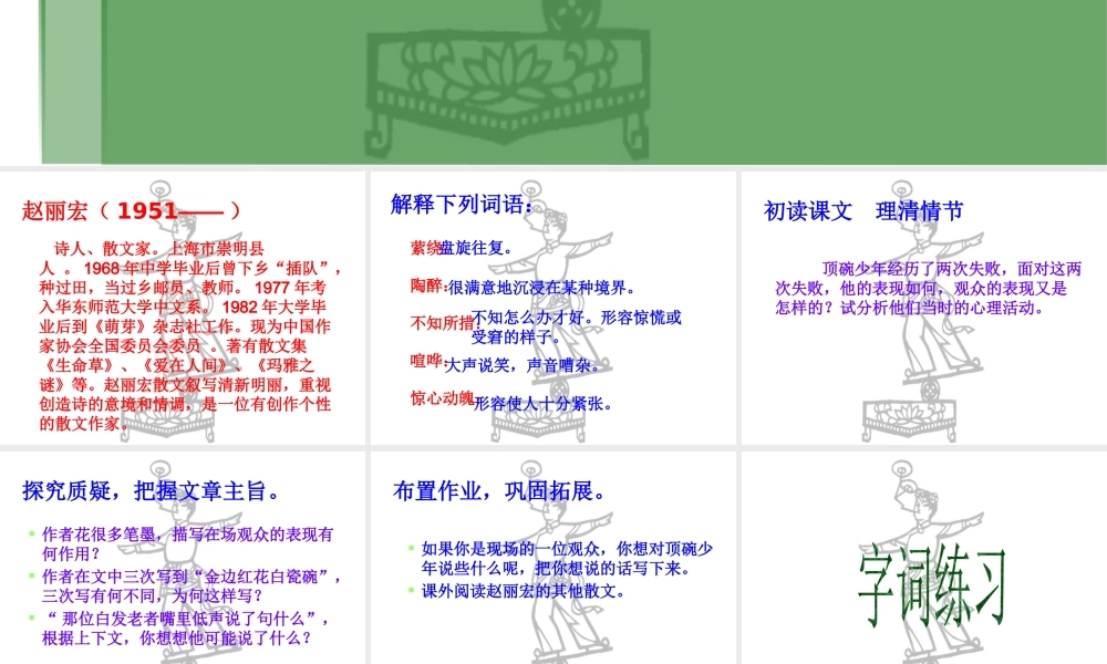 《顶碗少年》教学课件1