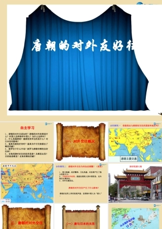 中考历史(唐朝的对外友好往来)复习课件3 课件
