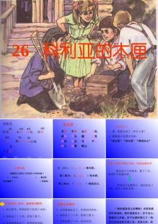 《科利亚的木匣》PPT
