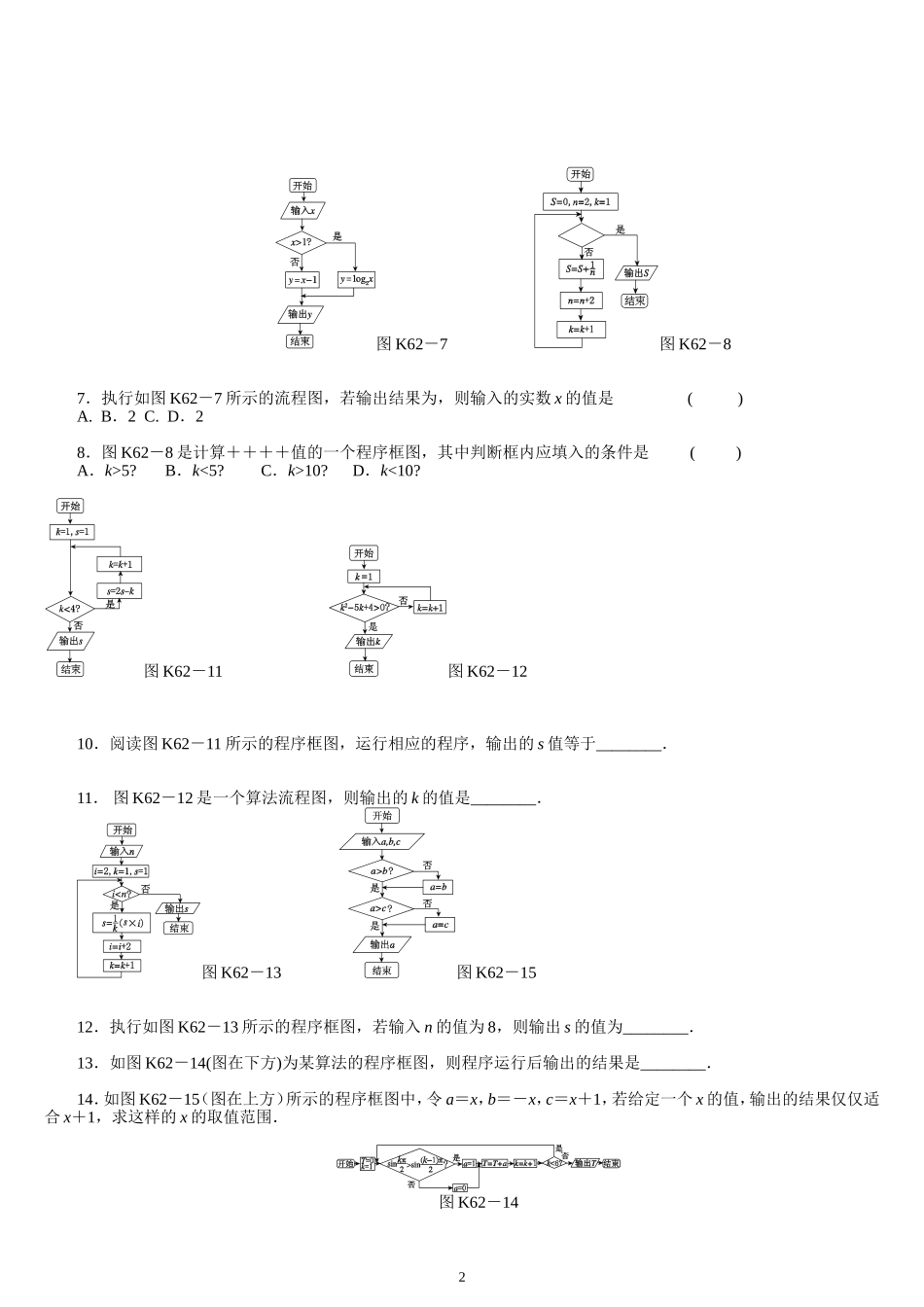 算法初步练习(2)_第2页