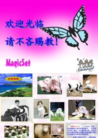 八年级语文第10课(奇妙的克隆)课件 北京课改版 课件