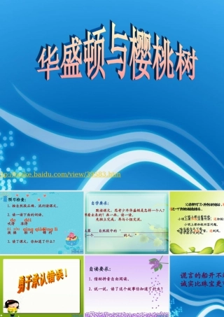 华盛顿和樱桃树