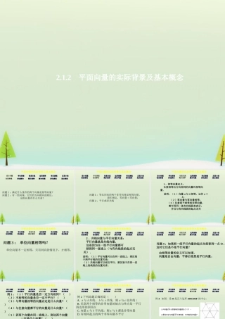 数学 2.1.2平面向量的实际背景及基本概念(一)课件 新人教A版必修4 课件