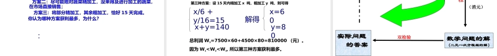 七年级数学实际问题与二元一次方程组人教版 试题