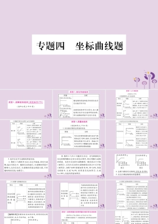 中考化学复习 第二部分 重难题型专题突破 专题四 坐标曲线题(精讲)课件