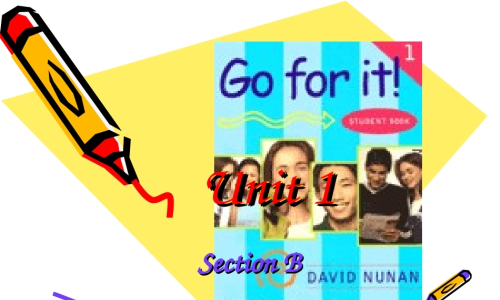 四川英语七年级上Unit 1 课件 新目标 四川英语七年级上Unit1 课件[整理二套] 新目标