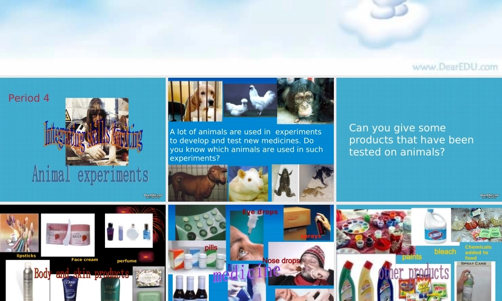 新课标高一英语Unit16 Scientists at work4 课件