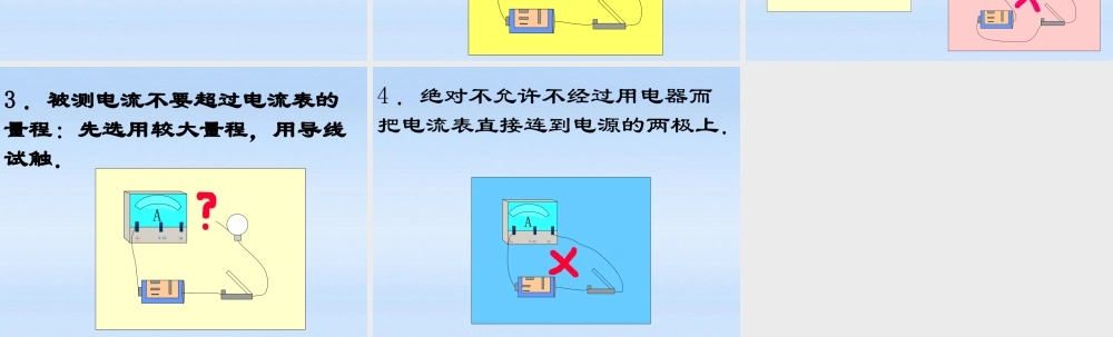 八年级物理上册 电流的强弱1课件 人教新课标版 课件